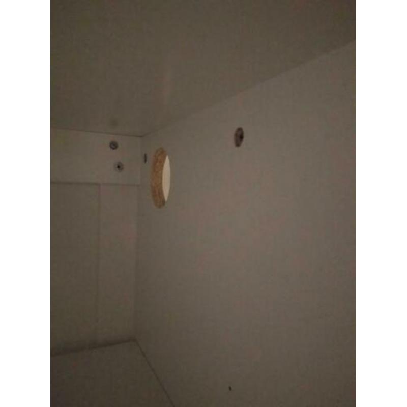 Wit bureau landelijke stijl