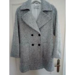 Super Mooie Dames jas ZARA maat 38 Grijs