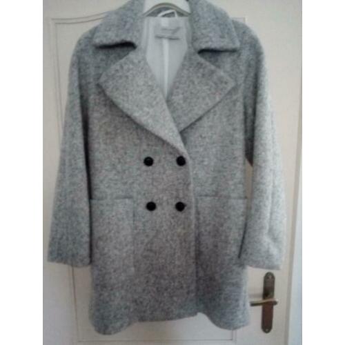 Super Mooie Dames jas ZARA maat 38 Grijs