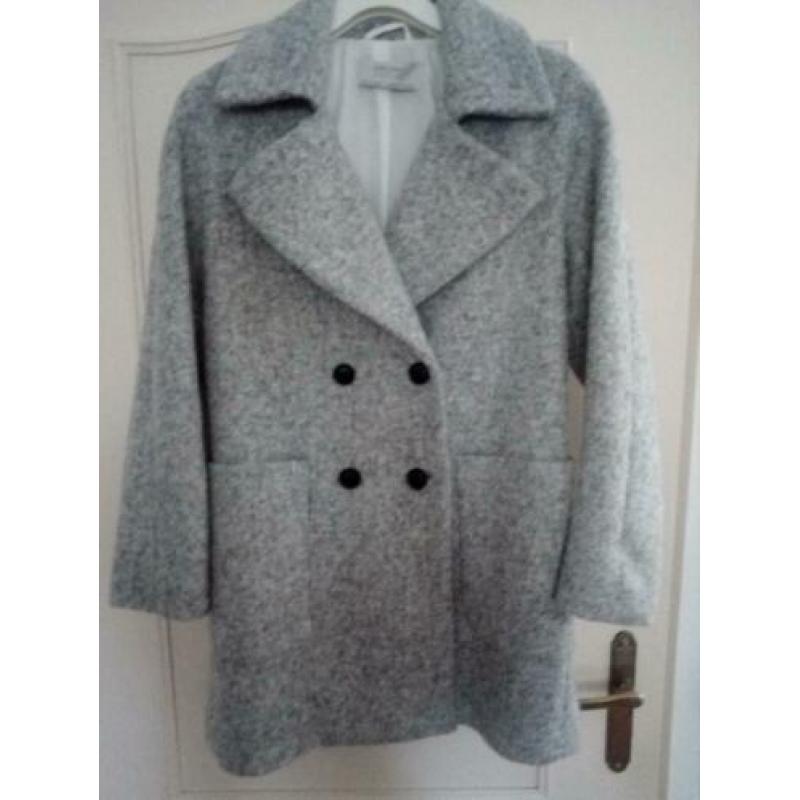 Super Mooie Dames jas ZARA maat 38 Grijs