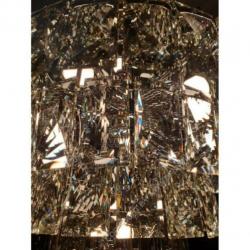 HANGLAMP IZZY ZILVER 16-LIGHTS luxe, luxury , metropolitan