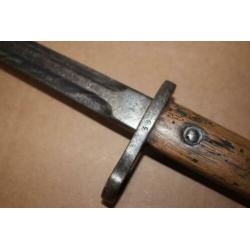 WO1 Belgische M1916 bajonet