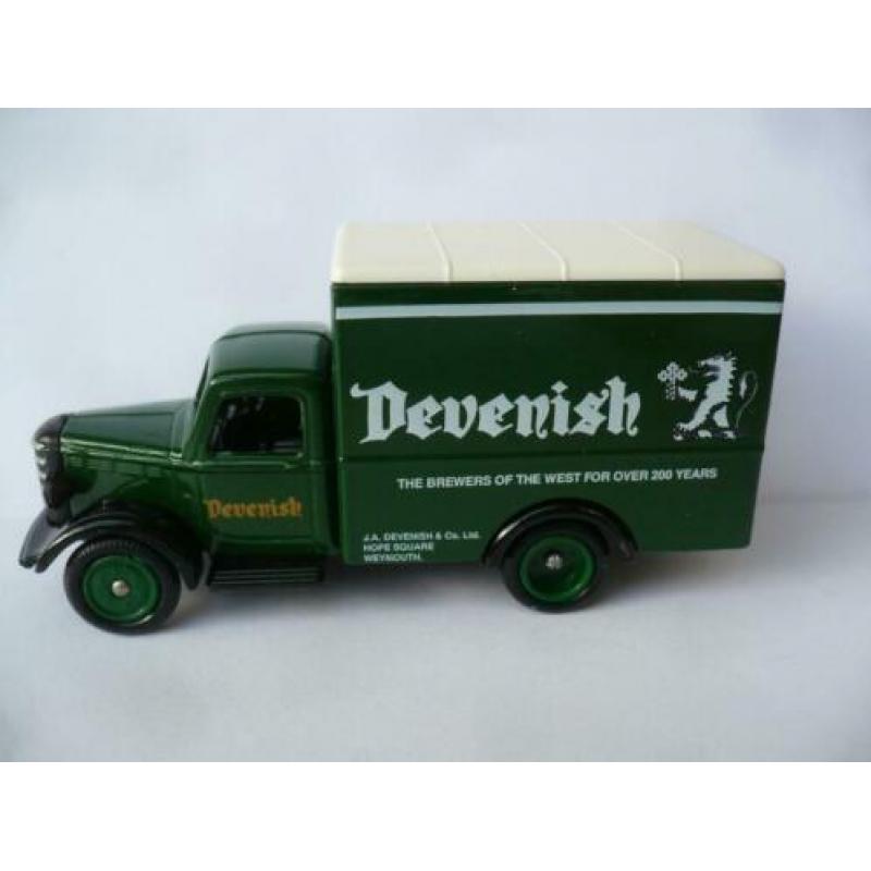 "Devenish brouwerij" Bedford vrachtwagen, bouwjaar 1950