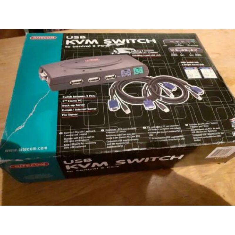 Usb KVM switch nieuw!