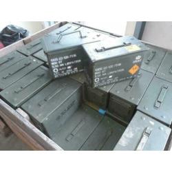 Munitie kist middelgroot 50 cal. ammo box munitiekist army