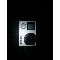 GoPro hero 4 Silver met wifi en touchscreen