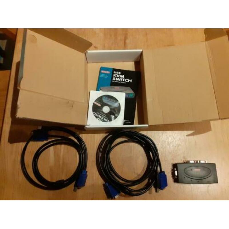 Usb KVM switch nieuw!
