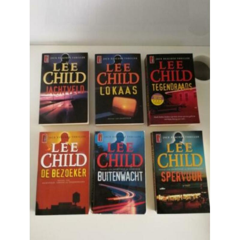 Lee Child meerdere titels, Tom Clancy, Andy McNab