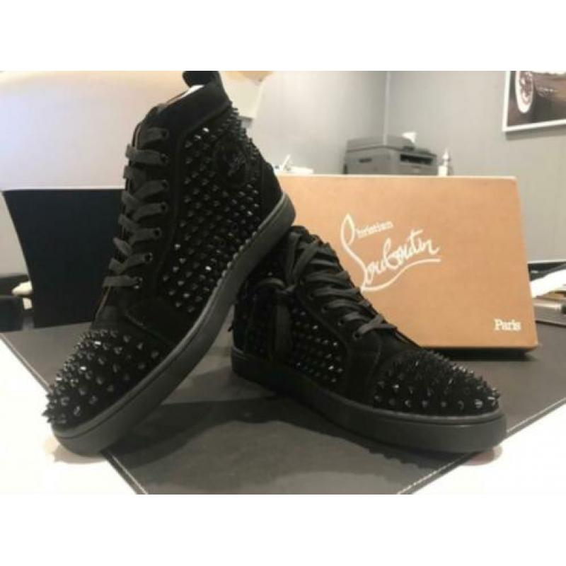 Louboutin High Top Zwart maat 41