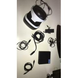 Playstation VR bril, Alle Kabels + Demo Disc