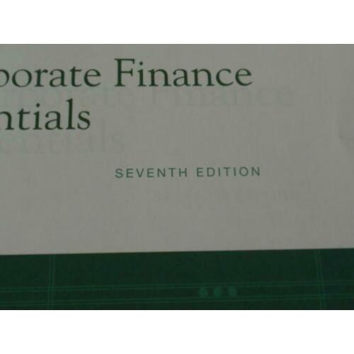 Corporate Finance Essentials