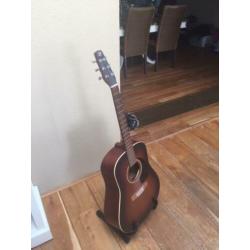 Gitaar akoestisch Seagull S6 met koffer en standaard