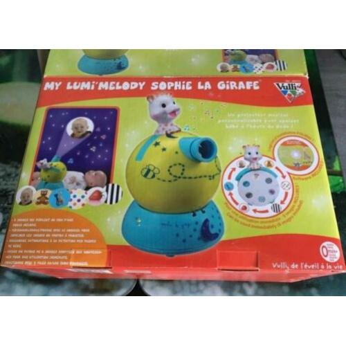 Sophie de giraf baby muziek projector