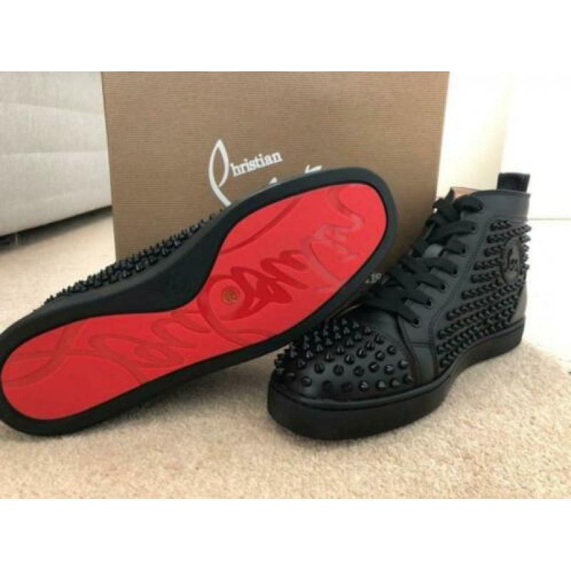 Louboutin High Top Zwart maat 41