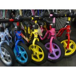 PUKY loopfietsen LR1 en LRm