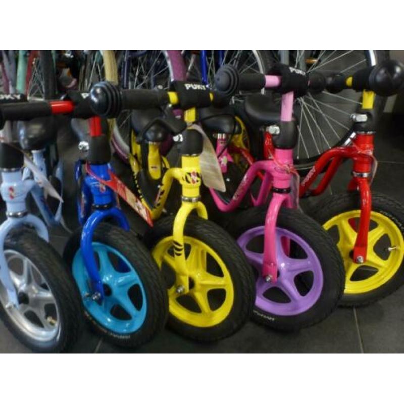 PUKY loopfietsen LR1 en LRm