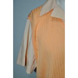 CV25 Mooi Dubbellook Shirt Blouse maat XXL