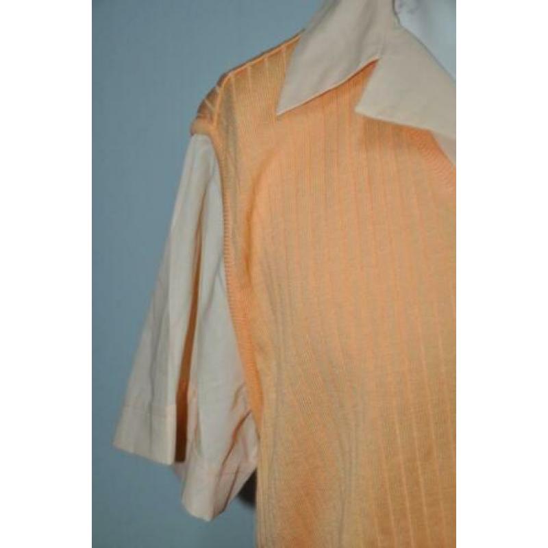 CV25 Mooi Dubbellook Shirt Blouse maat XXL