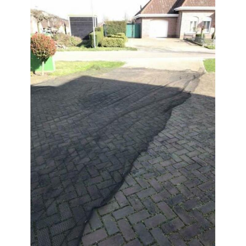 Voiliere net kleine mazen 60m2
