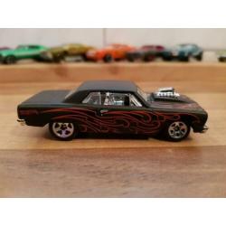 Hotwheels '64 Chevrolet Chevelle SS Mat Zwart