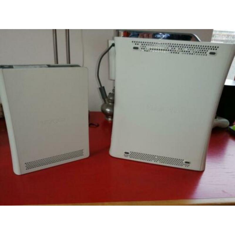 Xbox 360 met DVD speler, consoles en spellen