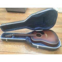 Gitaar akoestisch Seagull S6 met koffer en standaard