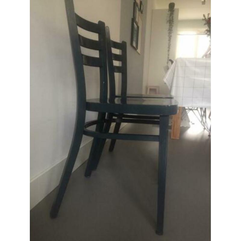 2 eetkamerstoelen Dille en Kamille