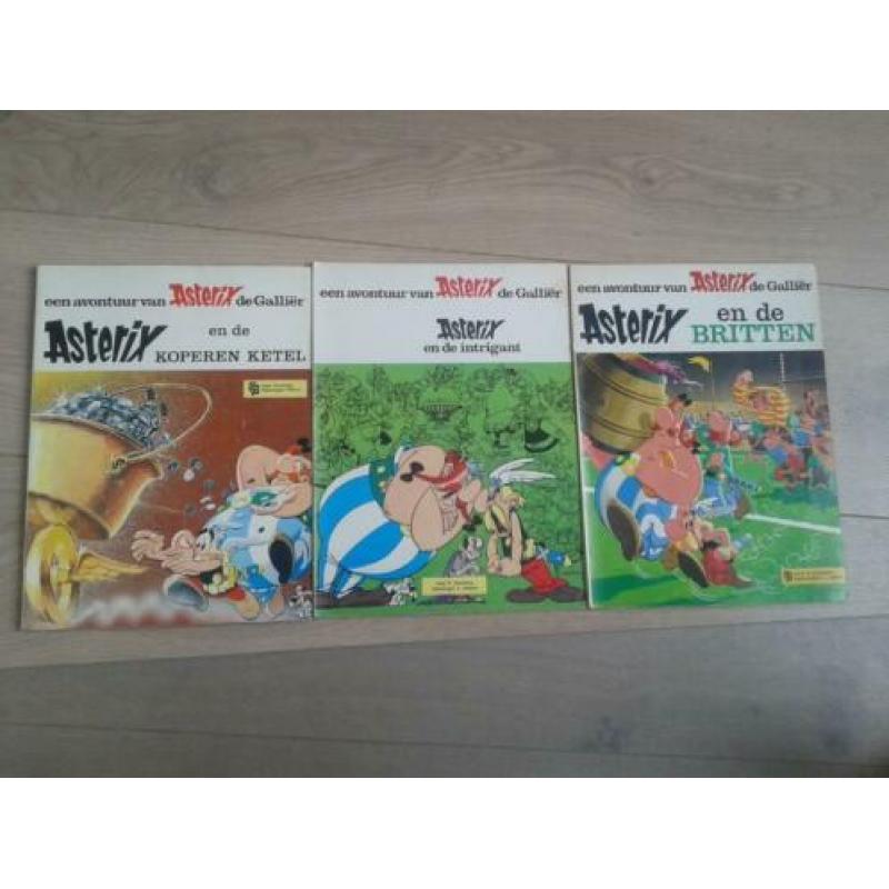 Stripboeken Asterix en Lucky Luke