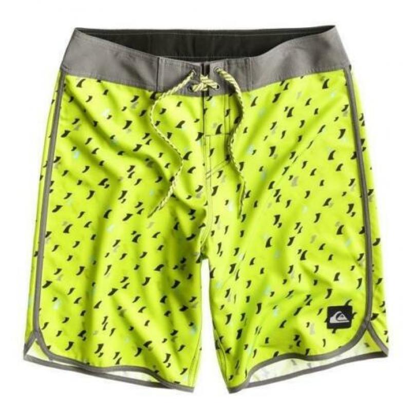 Quiksilver Heren Back The Pack Short Groen Maat 36
