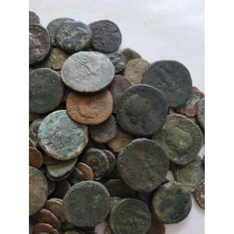 Groot lot Romeinse munten 220+ stuks
