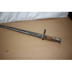 WO1 Belgische M1916 bajonet