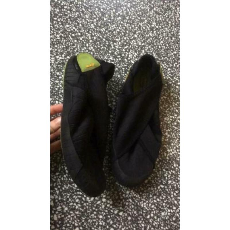 Vibram Furoshiki Fivefingers Zwart Wikkel Schoenen, M 40/41