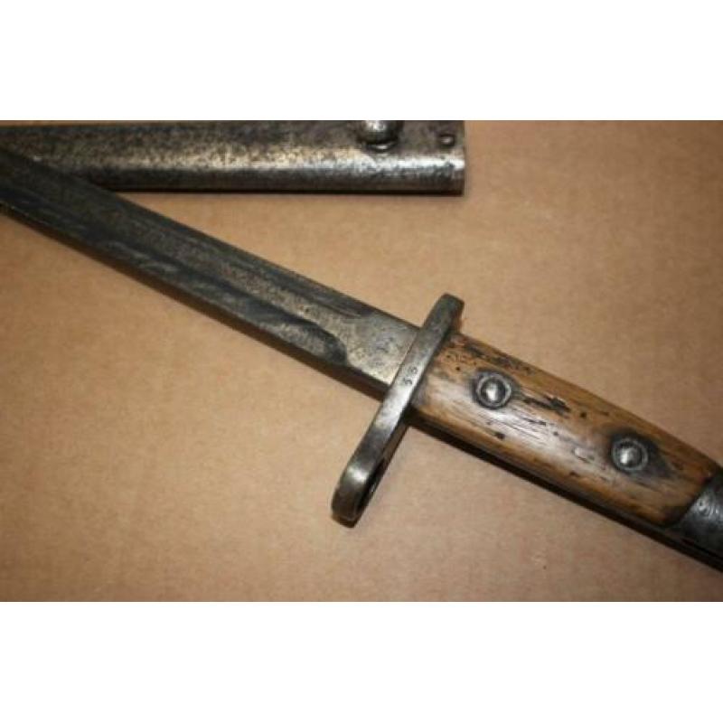 WO1 Belgische M1916 bajonet