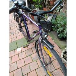 leuk paars frame voor fixie project!