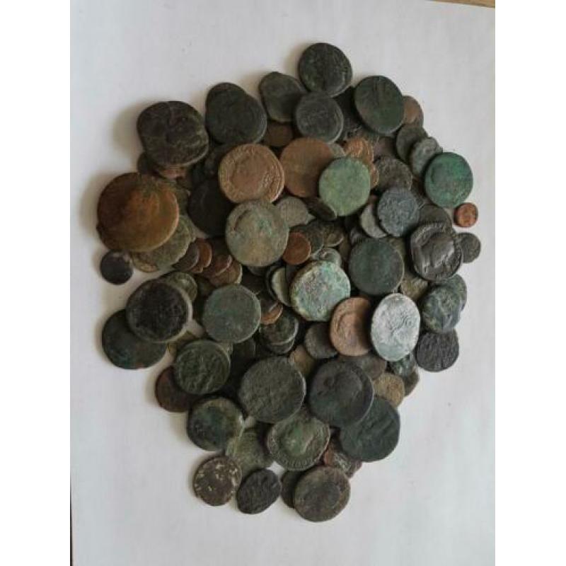 Groot lot Romeinse munten 220+ stuks