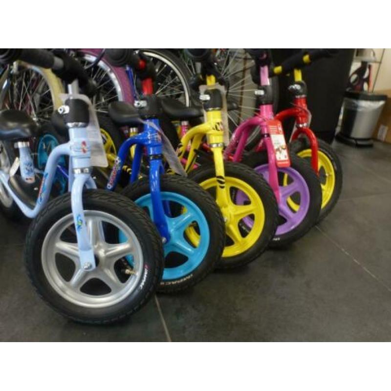 PUKY loopfietsen LR1 en LRm