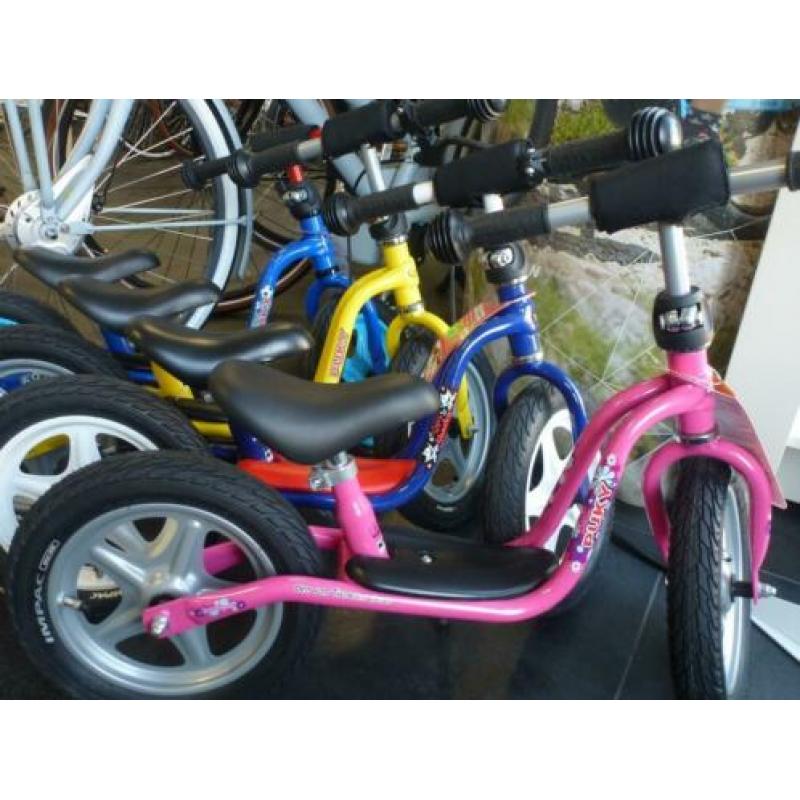 PUKY loopfietsen LR1 en LRm