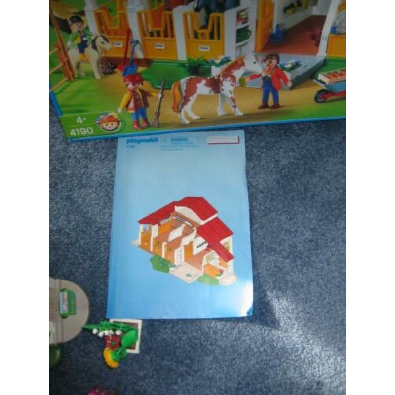Manege van playmobiel in doos.