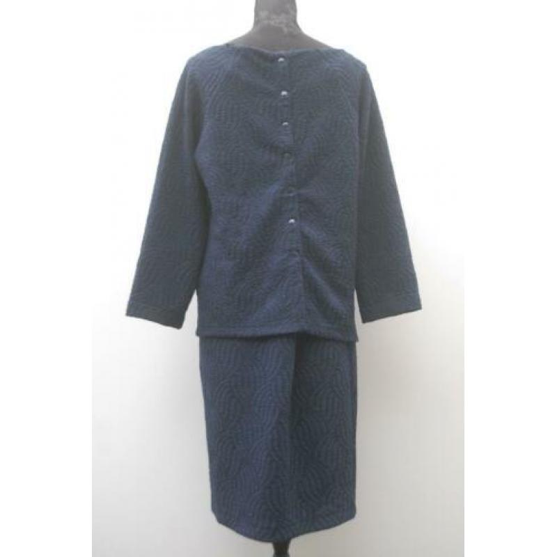 STEPS rok (L) en top (XL) donkerblauw
