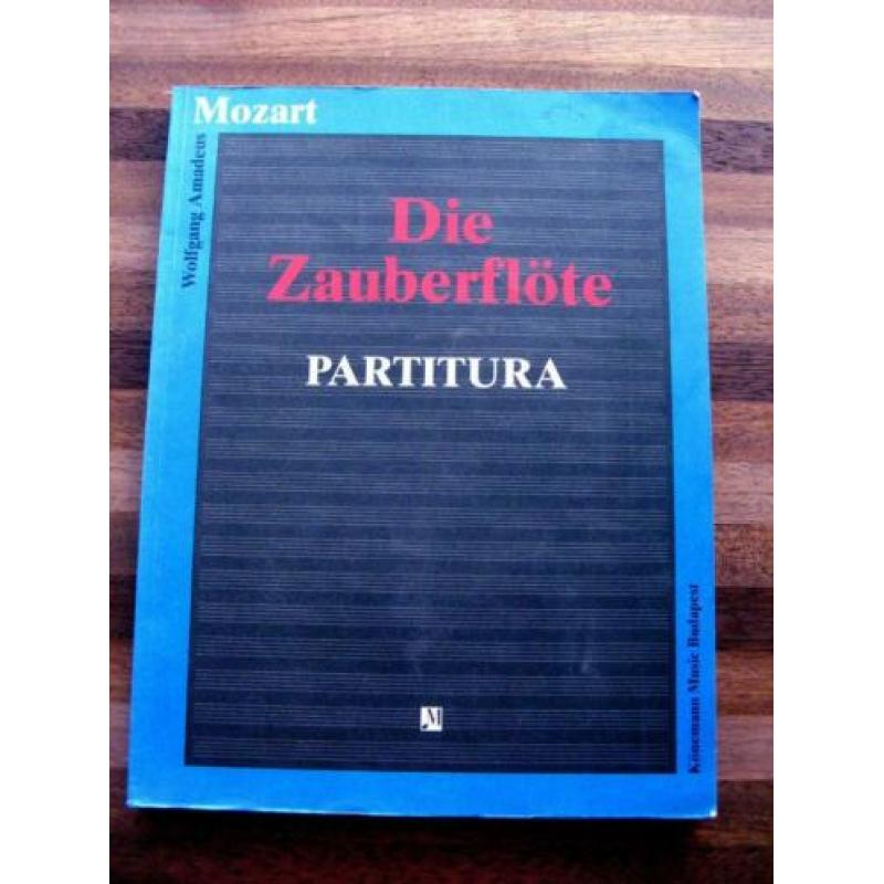 Partituur van "Die Zauberflöte" van Mozart