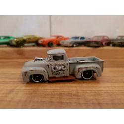 Hotwheels '56 Ford Pick-up Truck Mat Grijs