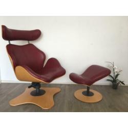Gereserveerd Lederen design Varier Tok relax fauteuil