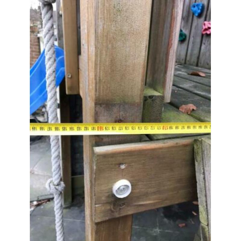 Houten speelhuisje