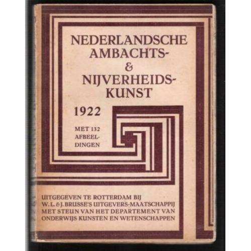 Ned. Ambachtskunst met 2 Houtsneden Chris Lebeau