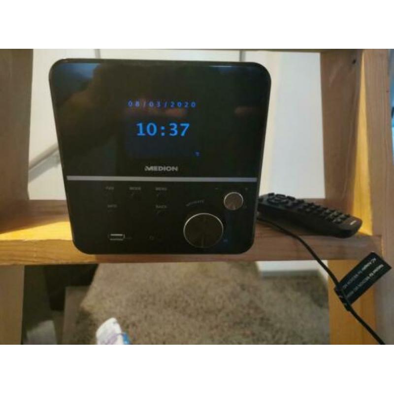Internet Wifi radio via app bedienen.