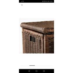 IKEA GABBIG opbergbak / rieten mand