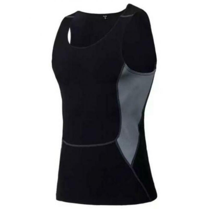 SALE Heren shirt snel drogend, stretch , 2 kleuren M L XXL