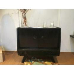 Jaren ’60 vintage, retro, tv meubel, halkastje, bijzettafel
