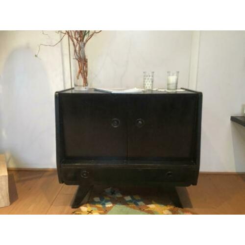 Jaren ’60 vintage, retro, tv meubel, halkastje, bijzettafel