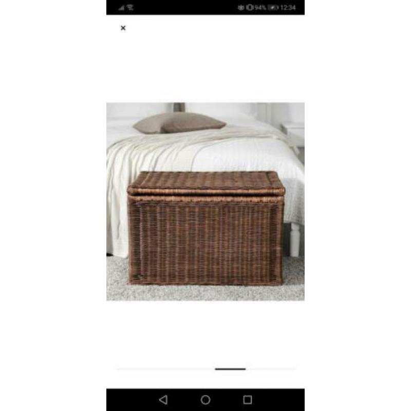 IKEA GABBIG opbergbak / rieten mand